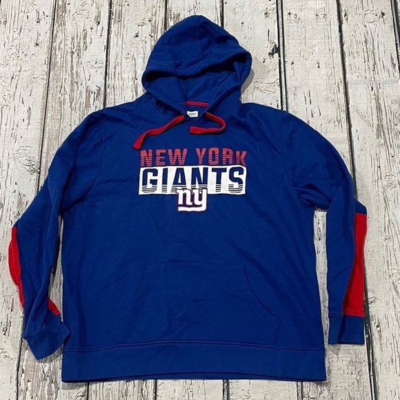 New York Giants NFL Football Sports Hoodie Pullover Sweatshirt Top - Picture 1 of 5